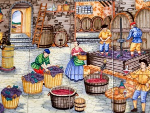 Traditional wine making